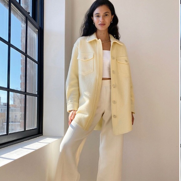 Aritzia Wilfred Free The Ganna Shirt Jacket NWOT - Picture 8 of 8